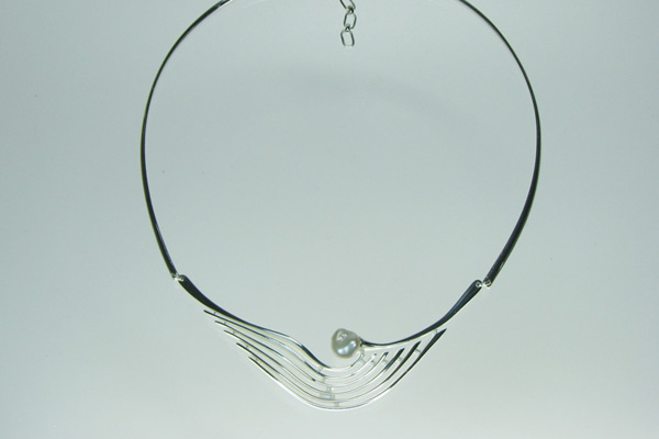 Collier Evamaria mit Perle